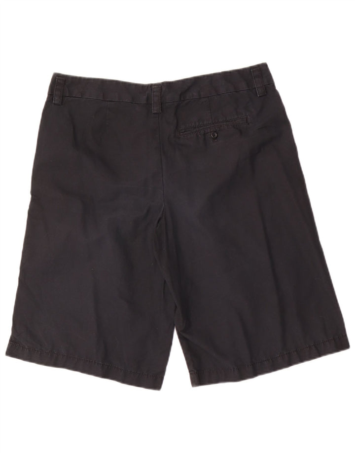 Gap Womens Chino Shorts UK 12 Medium W32 Black Cotton