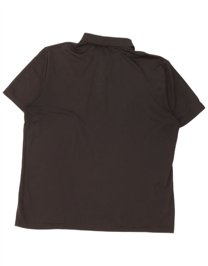 Adidas Mens Polo Shirt Large Black