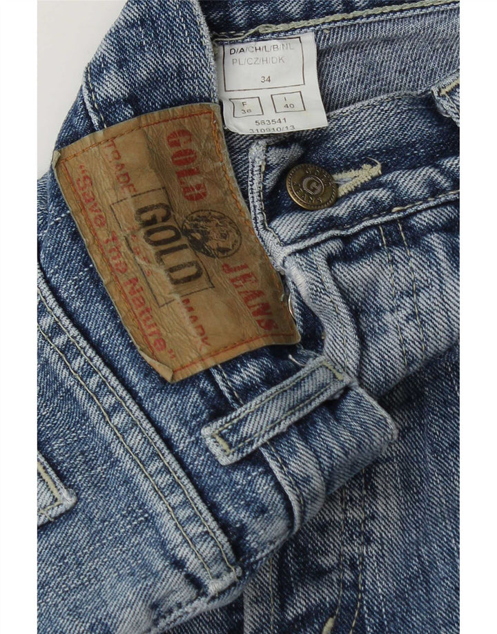 Vintage Womens Flared Jeans IT 40 Small W27 L31 Blue