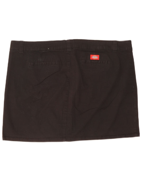 Dickies Womens Straight Skirt US 22 3XL W44  Black Cotton