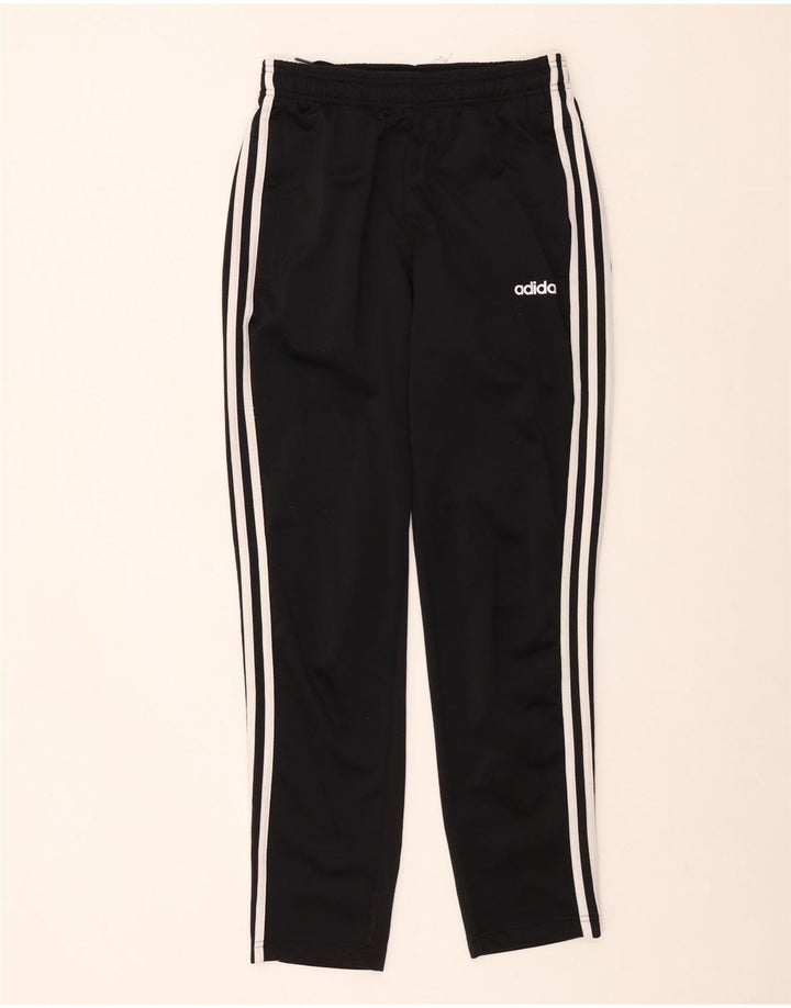 Adidas Womens Tracksuit Trousers UK 10 Small Black Polyester