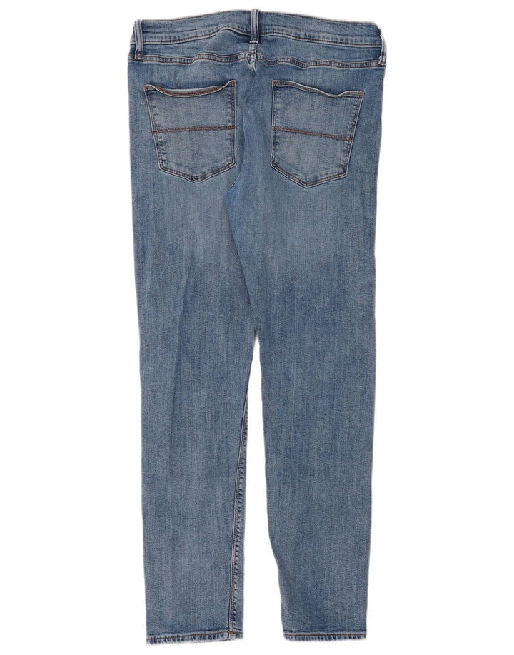Marks & Spencer Mens Slim Jeans W34 L31 Blue Cotton