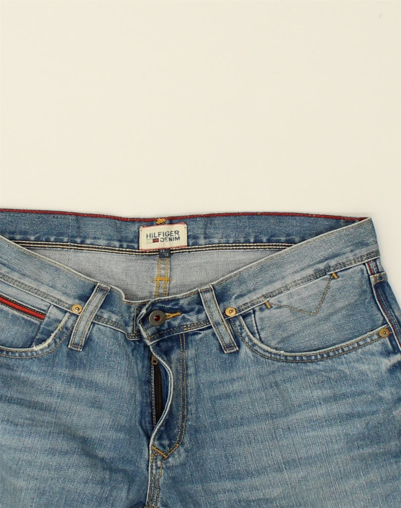 TOMMY HILFIGER Mens Low Waist Straight Jeans W29 L32  Blue Cotton | Vintage Tommy Hilfiger | Thrift | Second-Hand Tommy Hilfiger | Used Clothing | Messina Hembry 