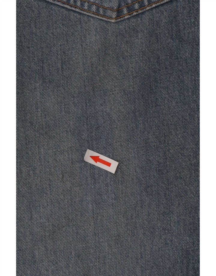 Wrangler Mens Texas Straight Jeans W32 L28 Blue Cotton