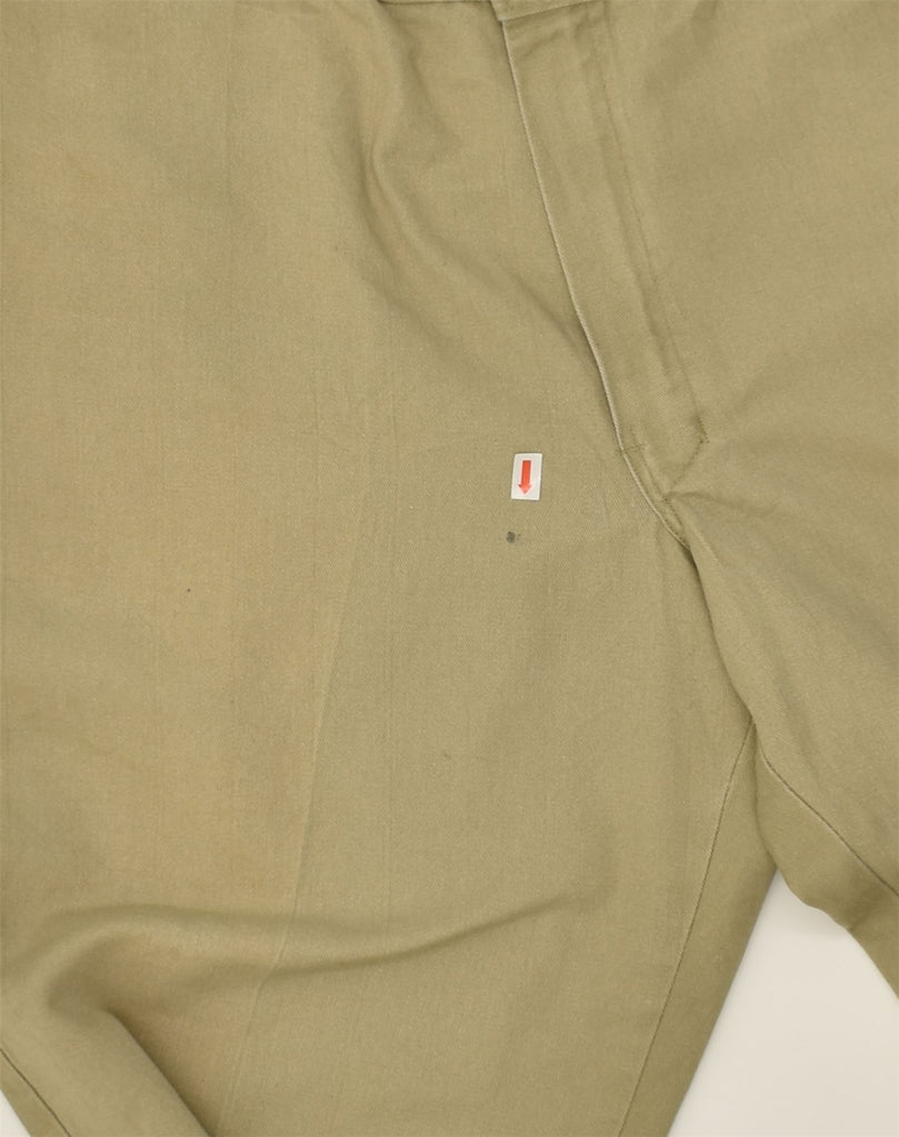 DICKIES Mens Loose Fit Chino Trousers W40 L27 Beige Cotton | Vintage Dickies | Thrift | Second-Hand Dickies | Used Clothing | Messina Hembry 