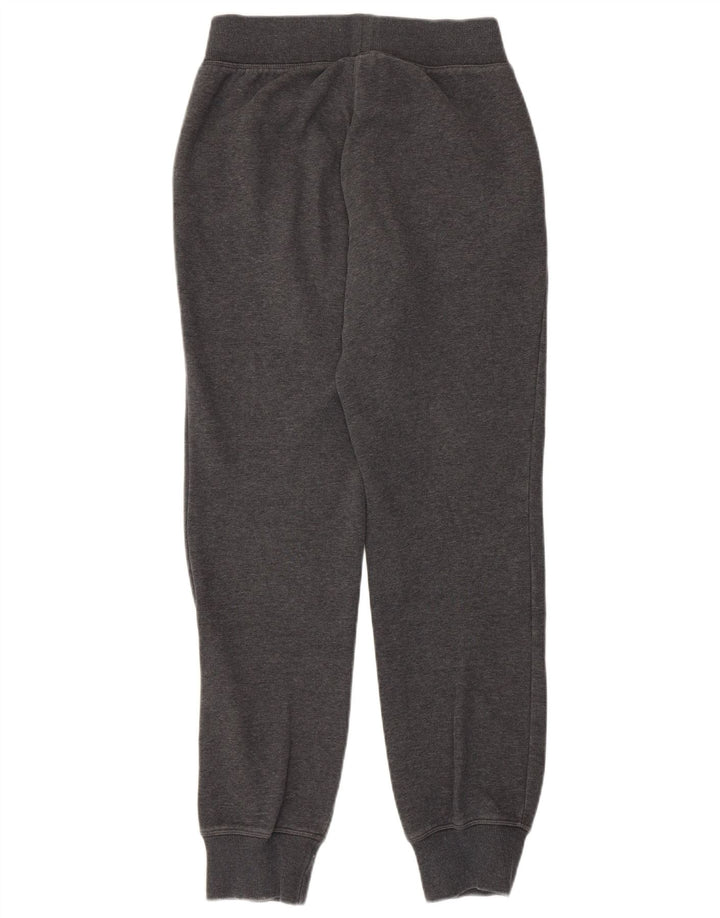 ADIDAS Womens Graphic Tracksuit Trousers Joggers UK 4/6 XS Grey Cotton