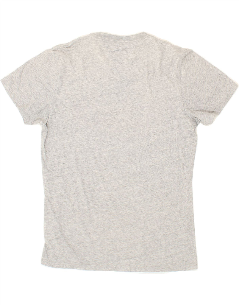 TOMMY HILFIGER Mens Graphic T-Shirt Top Large Grey Vintage Tommy Hilfiger and Second-Hand Tommy Hilfiger from Messina Hembry 