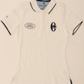 Womens Graphic Polo Shirt UK 10 Small