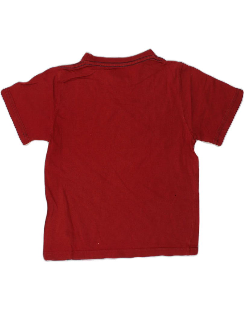 TIMBERLAND Boys Graphic T-Shirt Top 3-4 Years Red Cotton | Vintage Timberland | Thrift | Second-Hand Timberland | Used Clothing | Messina Hembry 