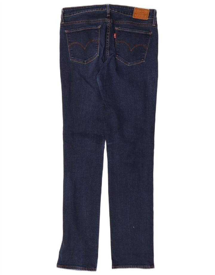 Levi's Womens 712 Slim Jeans W30 L31 Blue Cotton