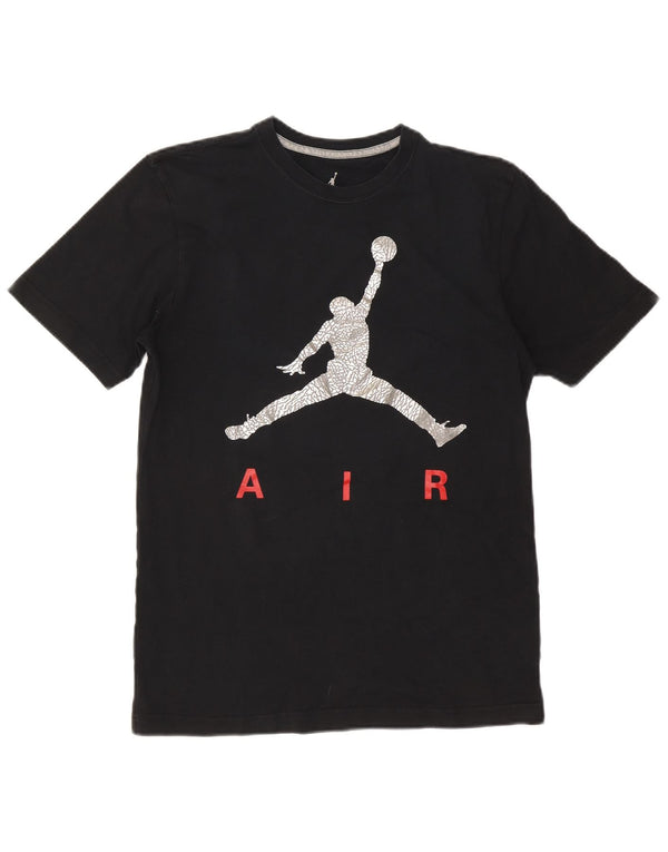 Jordan Mens Graphic T-Shirt Top Medium Black