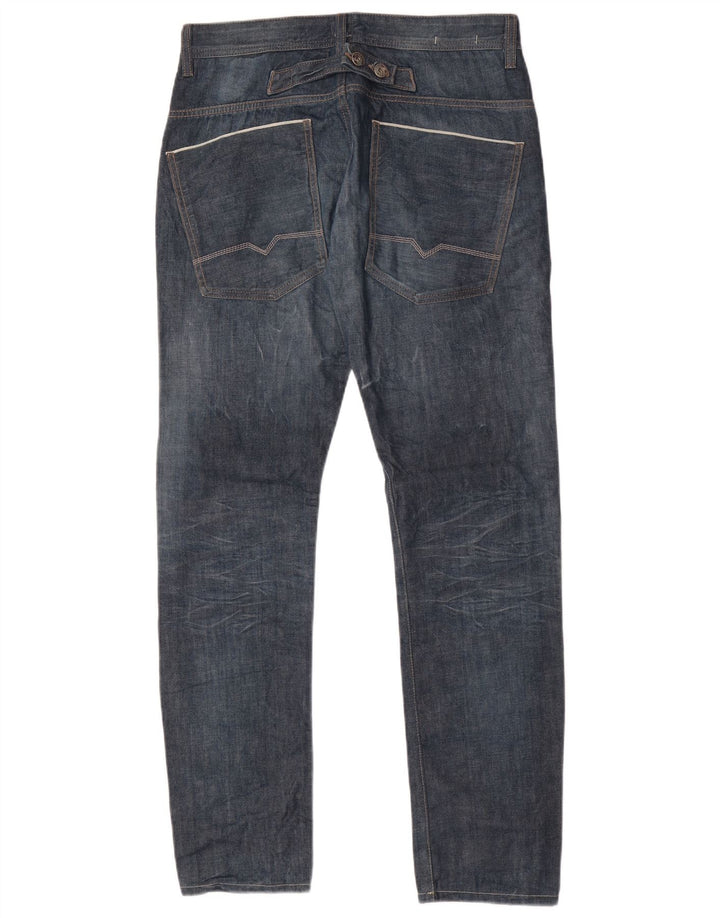 Hugo Boss Mens Slim Jeans W32 L34 Blue Cotton