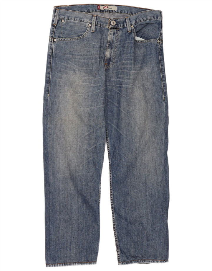 Levi's Mens 503 Loose Jeans W33 L28 Blue