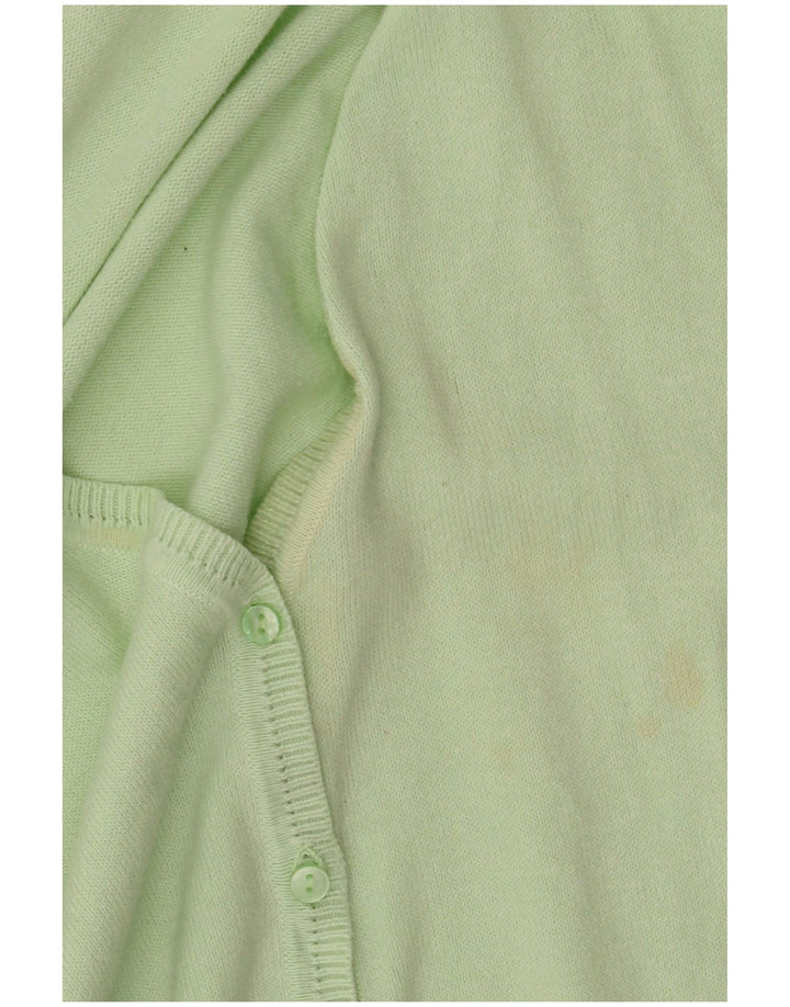 Zara Womens Cardigan Sweater UK 18 XL Green