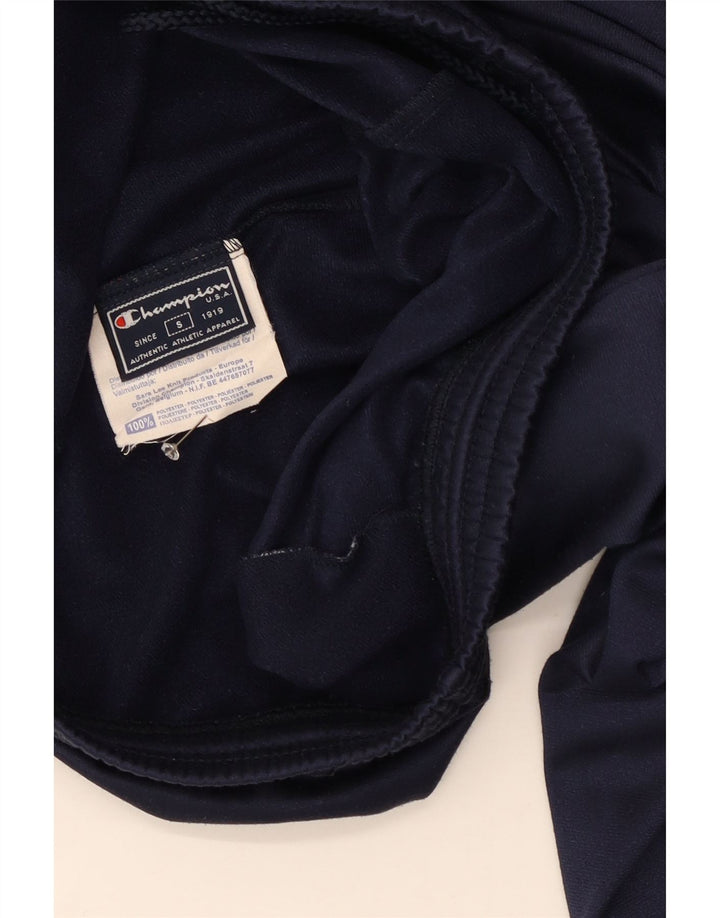 Champion Mens Tracksuit Trousers Small Navy Blue Polyester