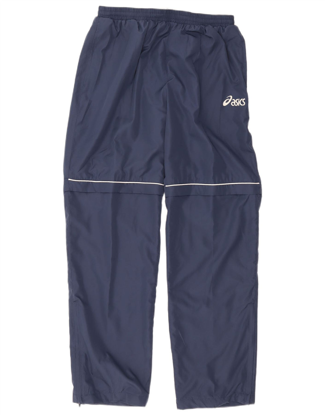 Asics Mens Tracksuit Trousers XL  Navy Blue Polyester