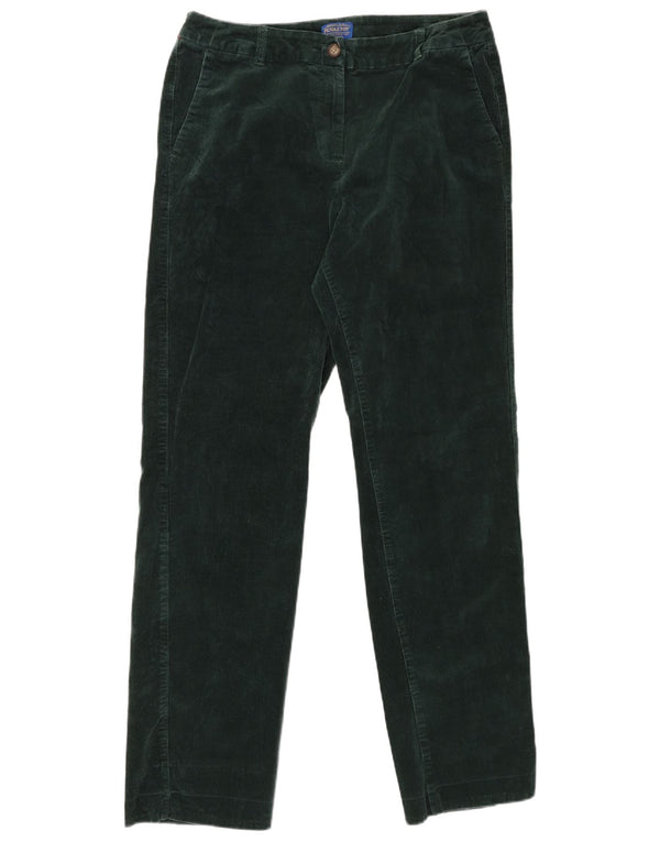 Pendleton Womens Corduroy Trousers US 12 Large W32 L31 Green Cotton