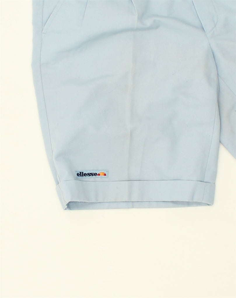 ELLESSE Mens Casual Shorts W28 Small Blue Cotton | Vintage Ellesse | Thrift | Second-Hand Ellesse | Used Clothing | Messina Hembry 