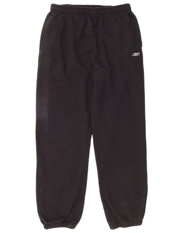 Reebok Mens Tracksuit Trousers Joggers Medium  Black Polyester