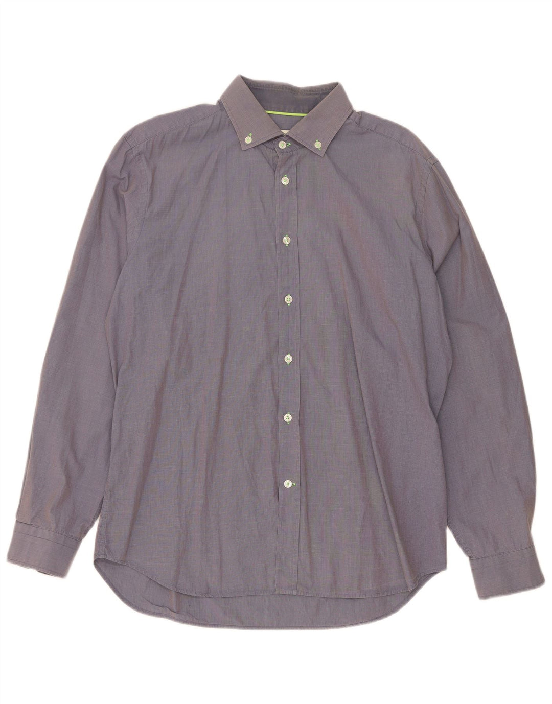 Jeckerson Mens Shirt XL Blue Check Cotton