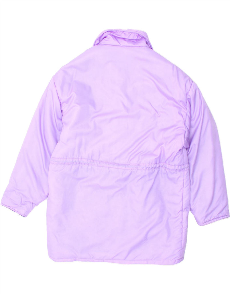 VINTAGE Womens Padded Coat UK 18 XL Purple Vintage Vintage and Second-Hand Vintage from Messina Hembry 