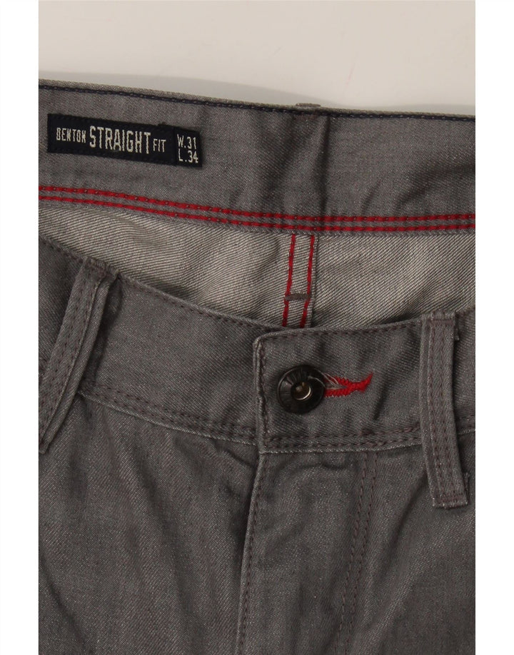 TOMMY HILFIGER Mens Denton Straight Jeans W31 L29 Grey Vintage Tommy Hilfiger and Second-Hand Tommy Hilfiger from Messina Hembry 