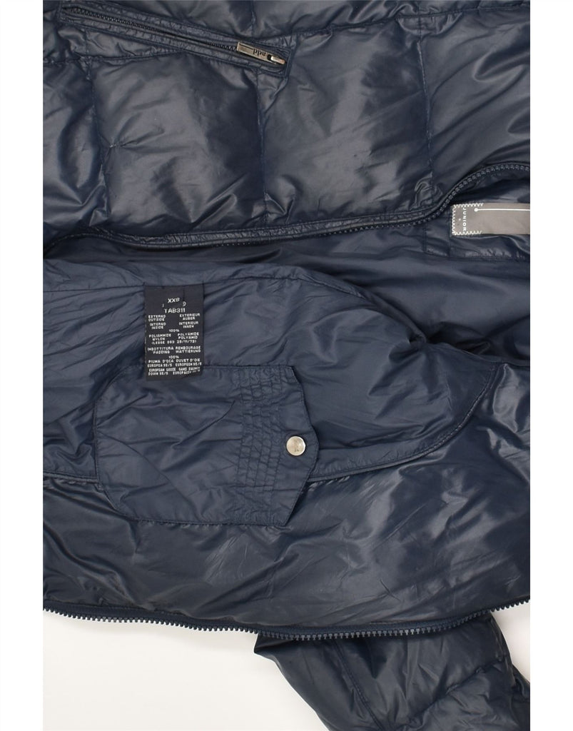 ADD Boys Padded Jacket 10-11 Years 2XS Navy Blue Nylon | Vintage ADD | Thrift | Second-Hand ADD | Used Clothing | Messina Hembry 