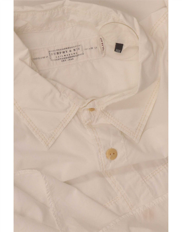Murphy & Nye Mens Shirt 3XL White