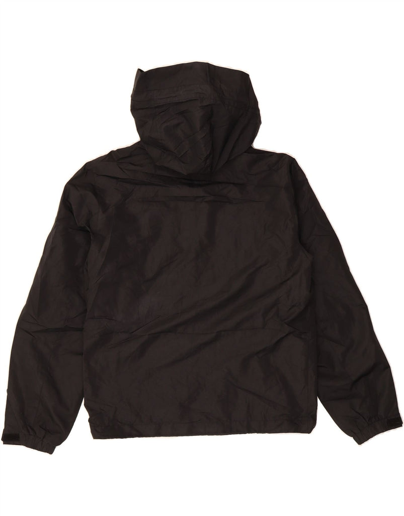 MICHAEL KORS Mens Hooded Rain Jacket UK 38 Medium Black Polyester Vintage Michael Kors and Second-Hand Michael Kors from Messina Hembry 