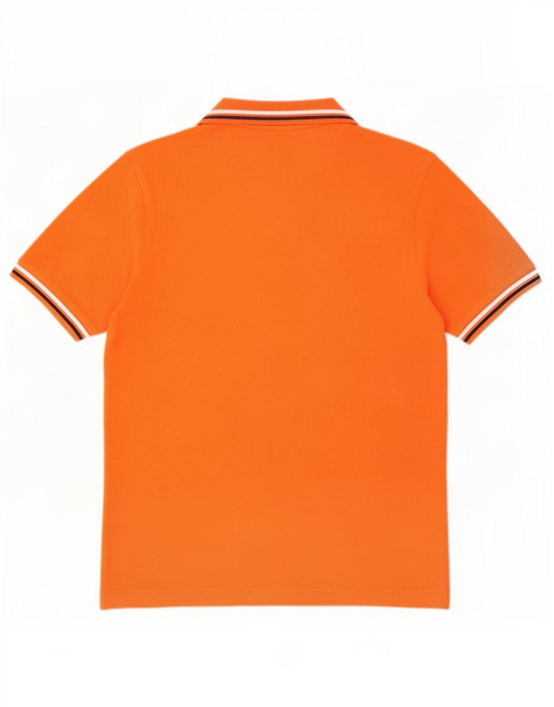 Kappa Mens Polo Shirt Medium Orange Cotton