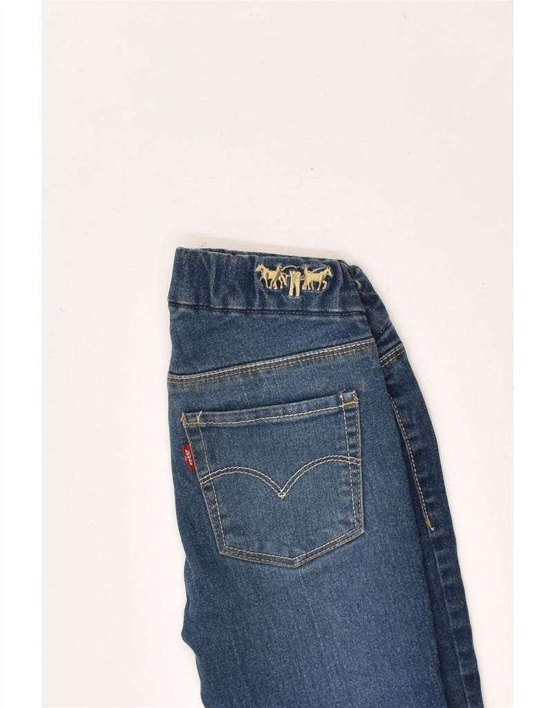 LEVI'S Girls Jegging Jeans 7-8 Years W22 L18 Blue Cotton | Vintage Levi's | Thrift | Second-Hand Levi's | Used Clothing | Messina Hembry 