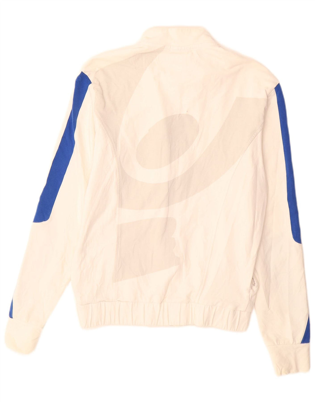 Freddy Womens Tracksuit Top Jacket IT 46 Large White Colourblock Cotton