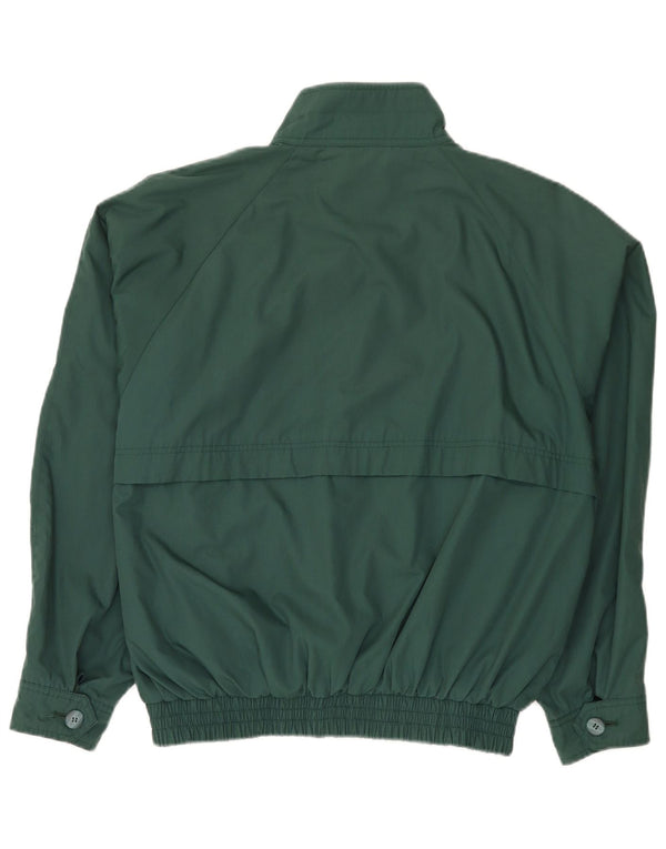 Vintage Mens Reversible Jacket UK 38 Medium Green Polyester