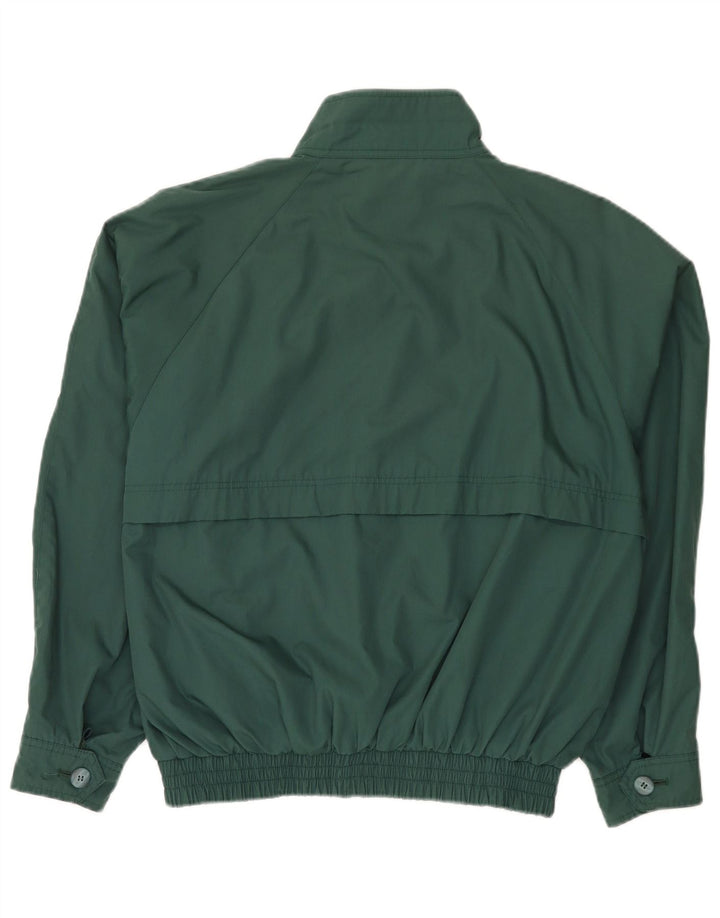 Vintage Mens Reversible Jacket UK 38 Medium Green Polyester