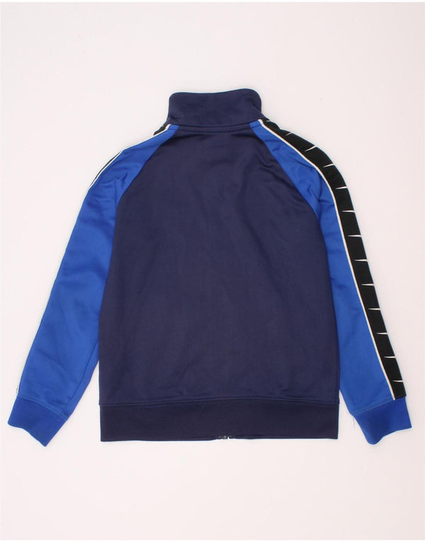 Nike Boys Tracksuit Top Jacket 5-6 Years Medium Navy Blue Sports