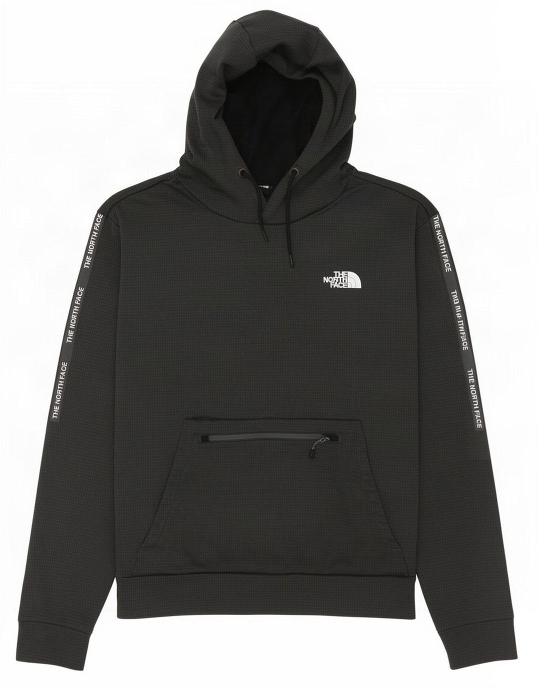 The North Face Mens Graphic Hoodie Jumper Large Grey Polyester