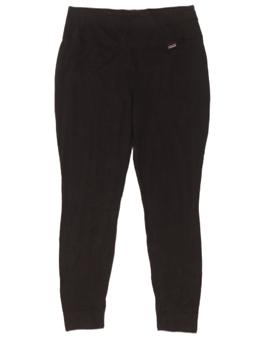 Patagonia Womens Leggings UK 12 Medium Black Polyester