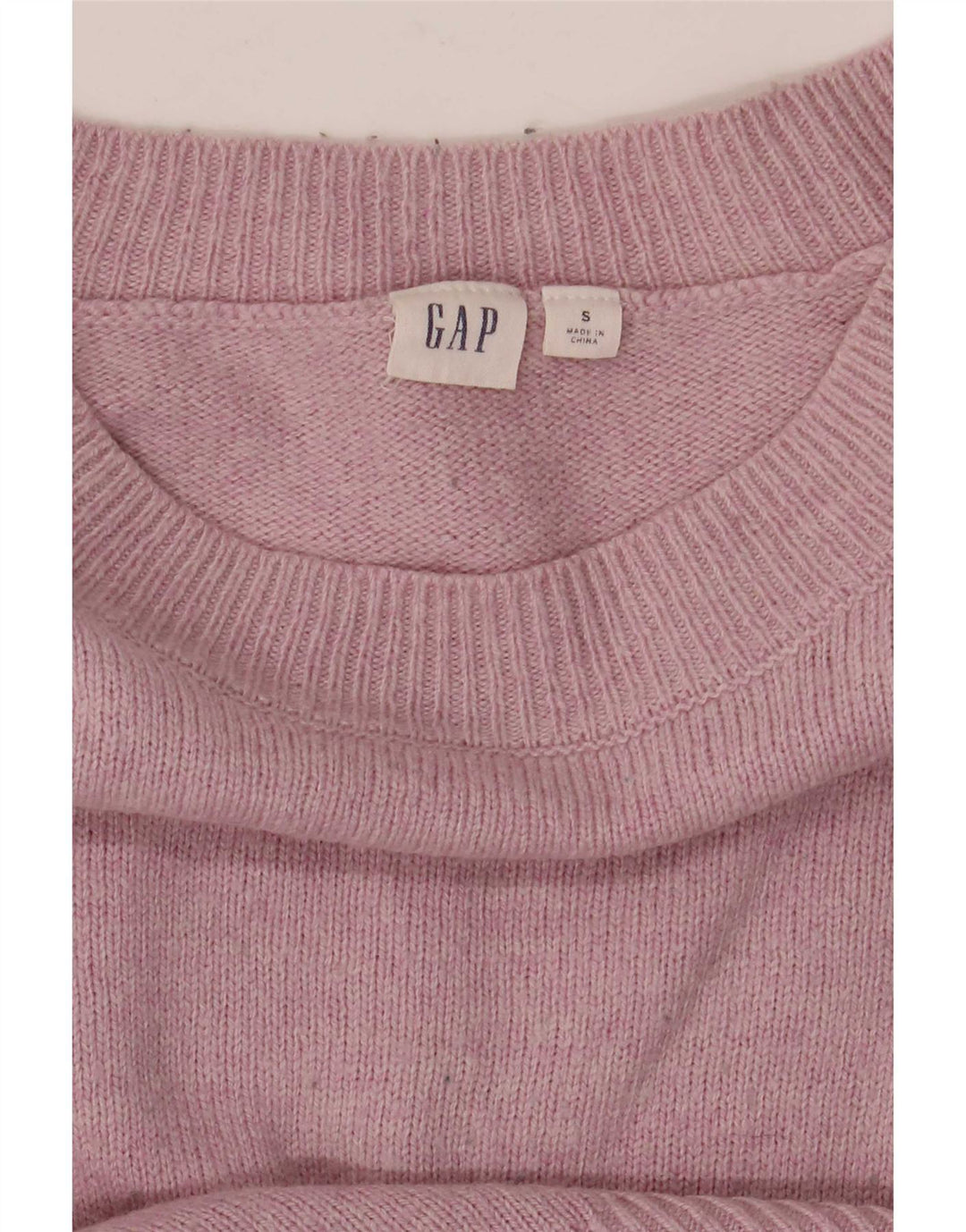 Gap Womens Oversized Crew Neck Jumper Sweater UK 10 Small Pink