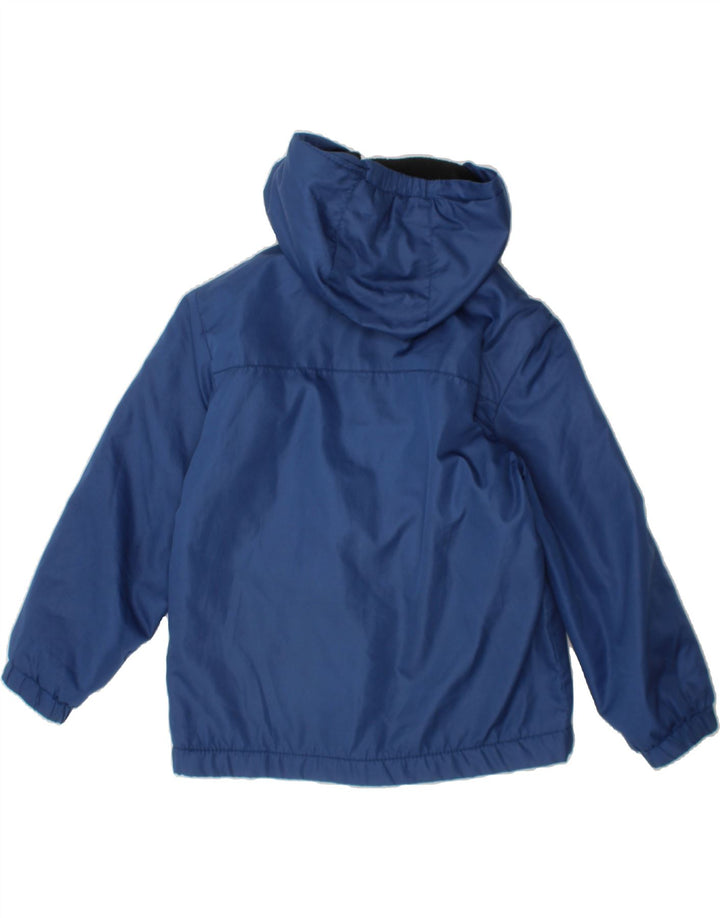 DKNY Boys Hooded Padded Jacket 5-6 Years Blue Polyester Vintage Dkny and Second-Hand Dkny from Messina Hembry 