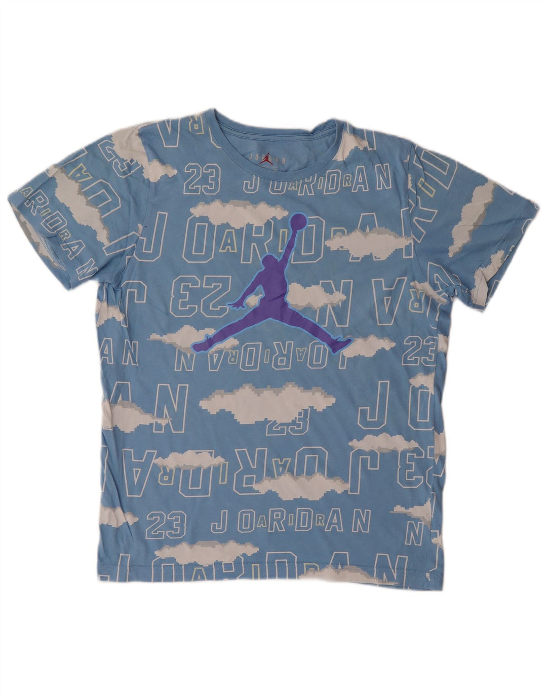 Jordan Boys Graphic T-Shirt Top 13-14 Years XL Blue