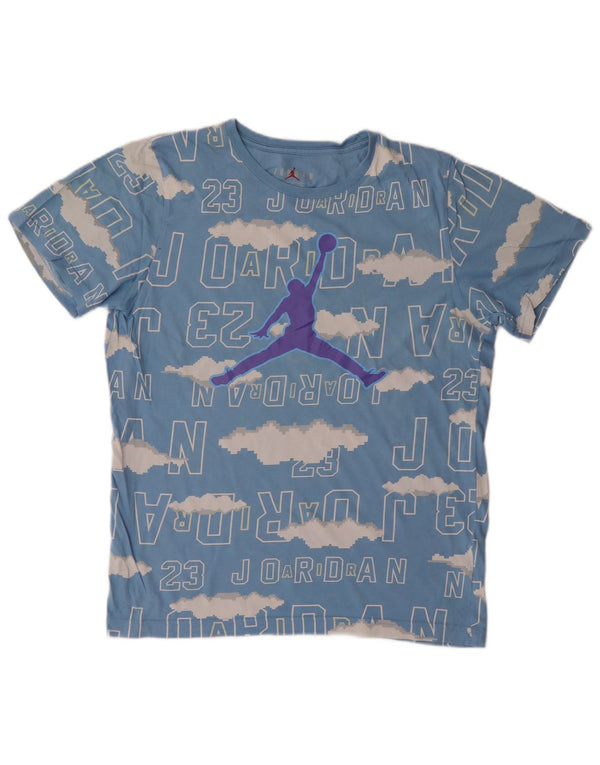Jordan Boys Graphic T-Shirt Top 13-14 Years XL Blue