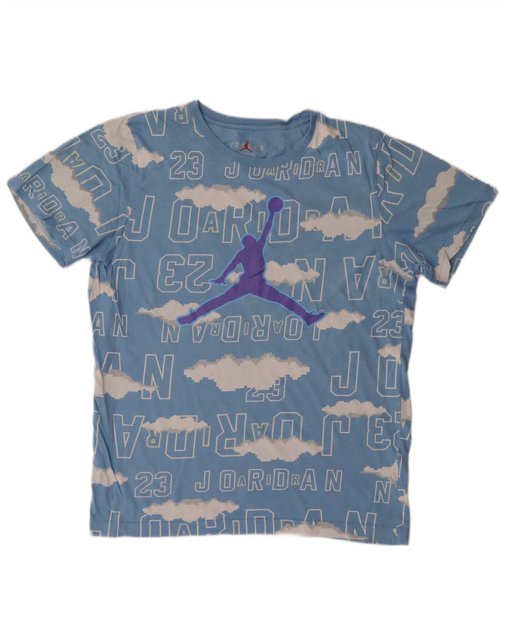 Jordan Boys Graphic T-Shirt Top 13-14 Years XL Blue