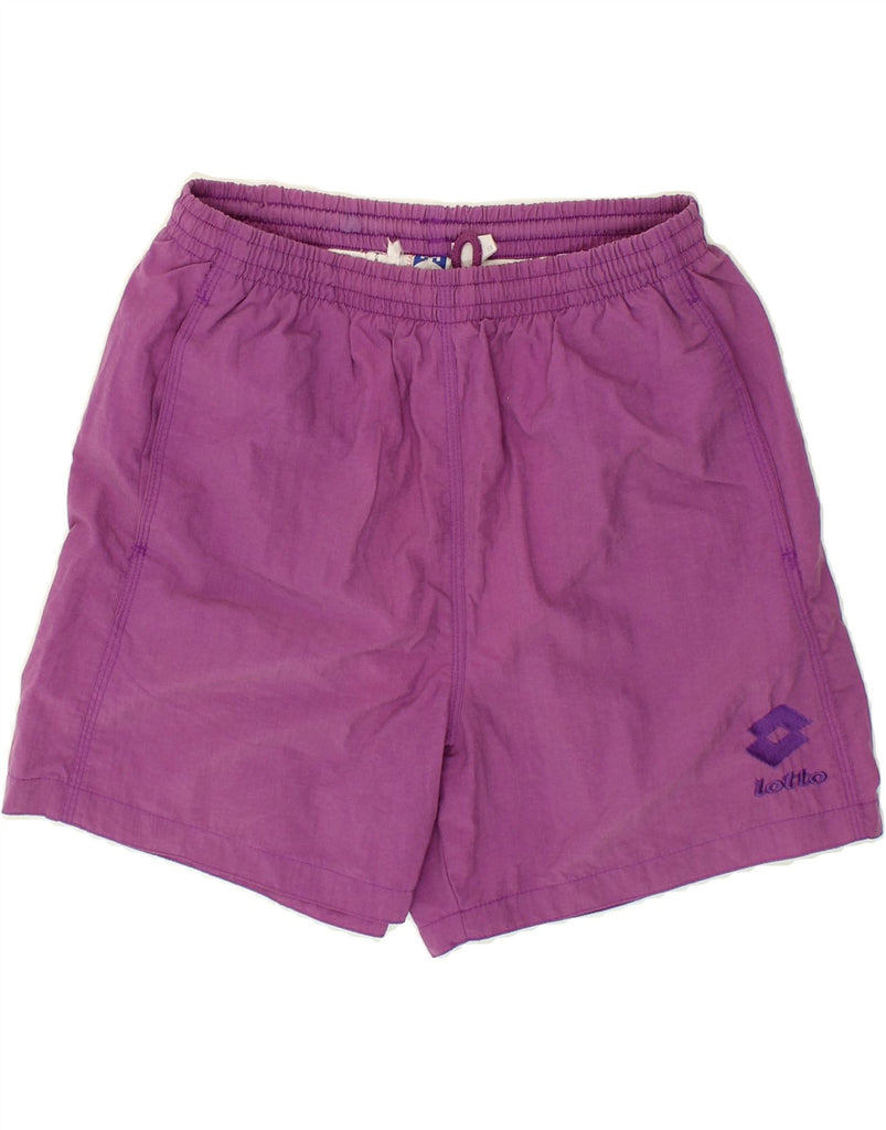 LOTTO Mens Sport Shorts XL Purple | Vintage Lotto | Thrift | Second-Hand Lotto | Used Clothing | Messina Hembry 