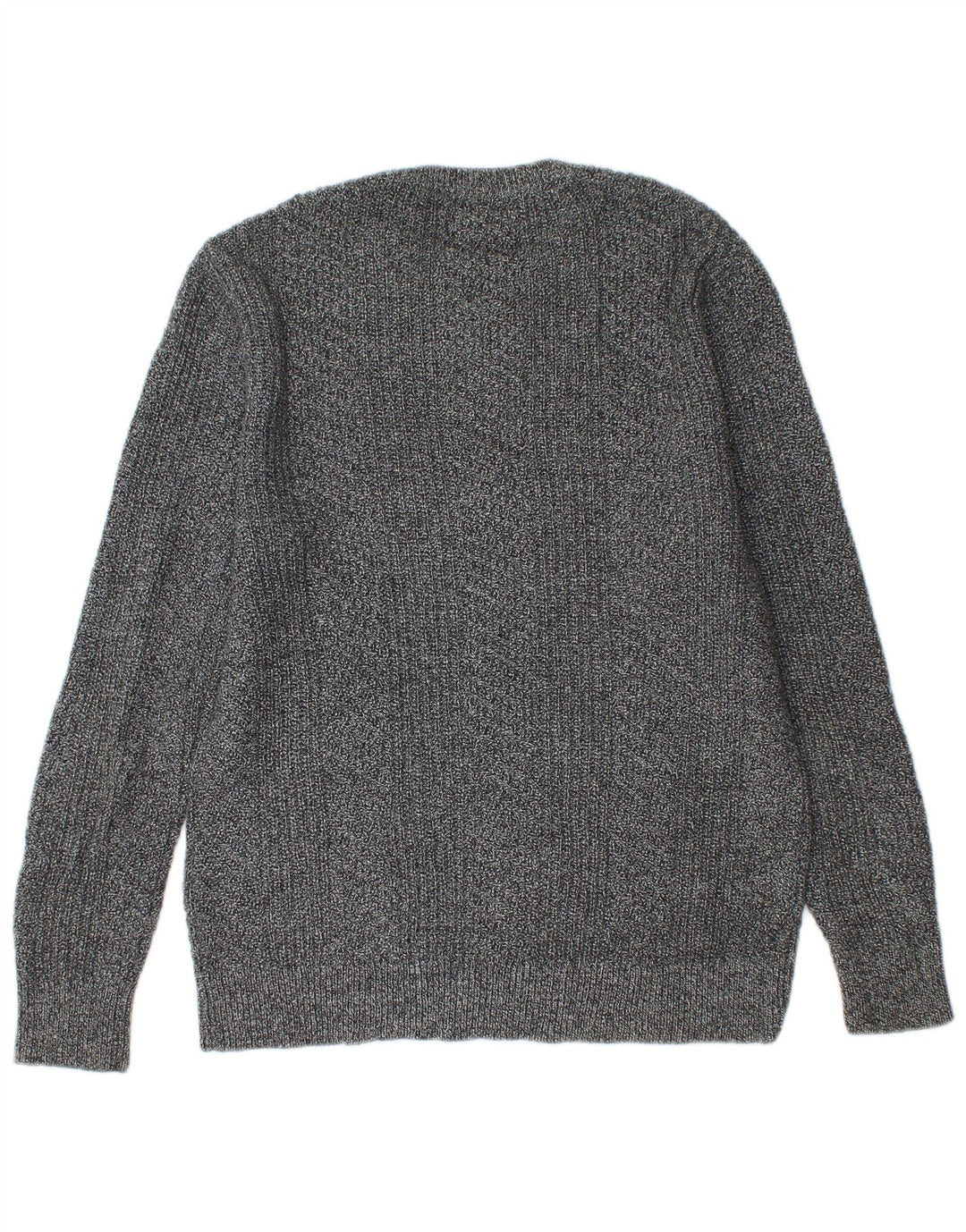 BONOBOS Mens Crew Neck Jumper Sweater Medium Grey Flecked Cotton