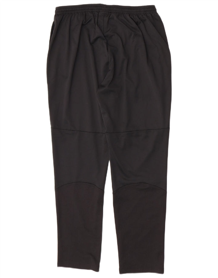 Nike Boys Dri Fit Tracksuit Trousers 13-14 Years XL Black Polyester