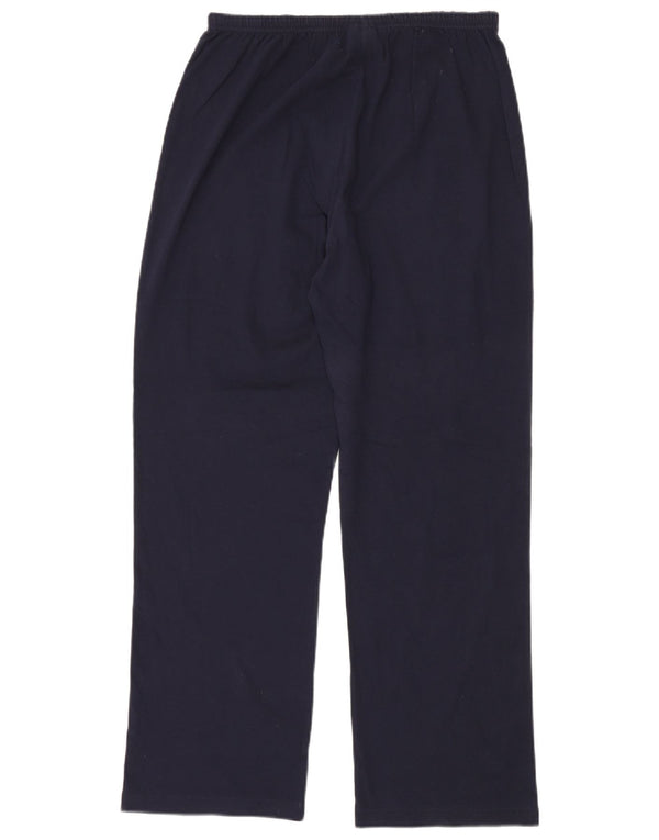 Champion Womens Tracksuit Trousers UK 18 XL Navy Blue Cotton Sports
