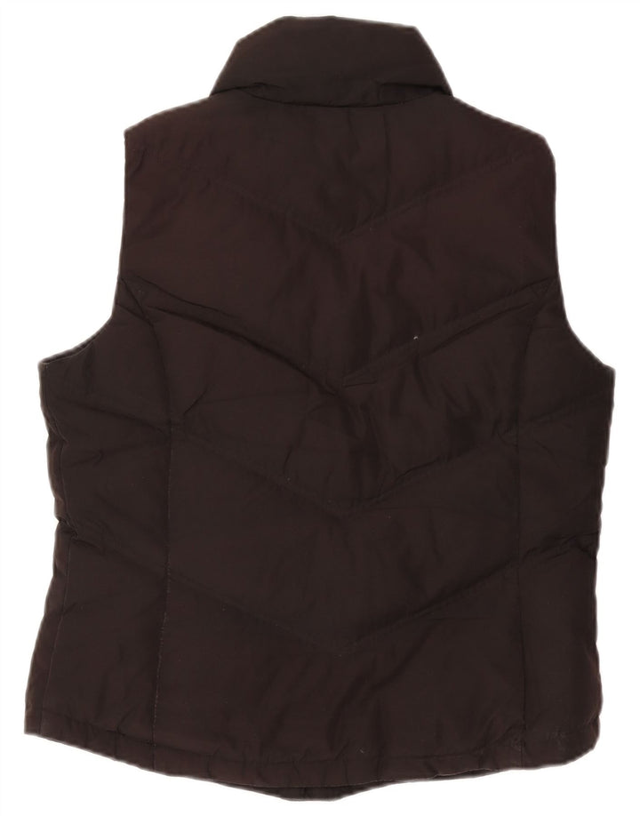 CALVIN KLEIN Womens Padded Gilet UK 12 Medium Black