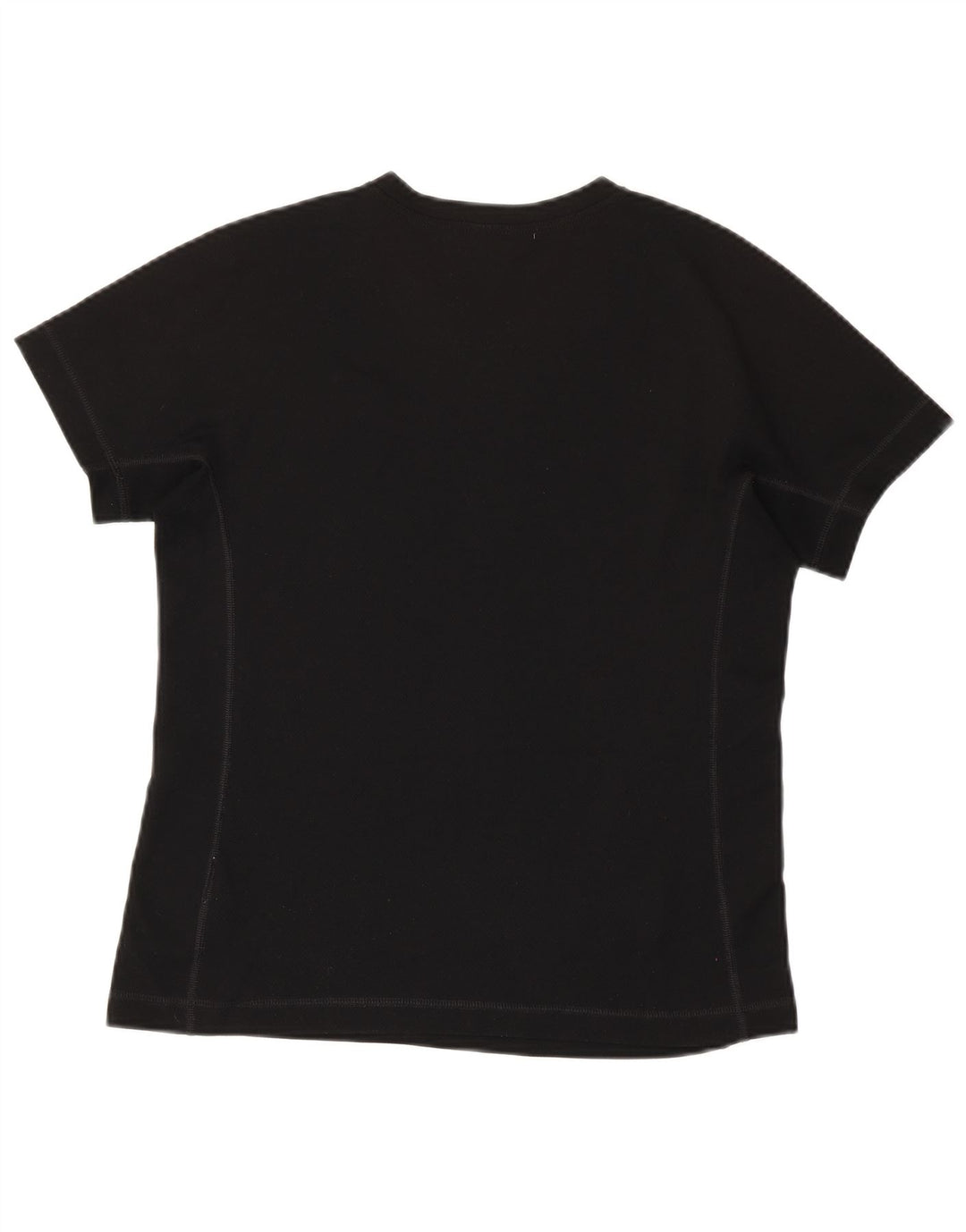 Fjall Raven Womens T-Shirt Top UK 12 Medium Black Polyester