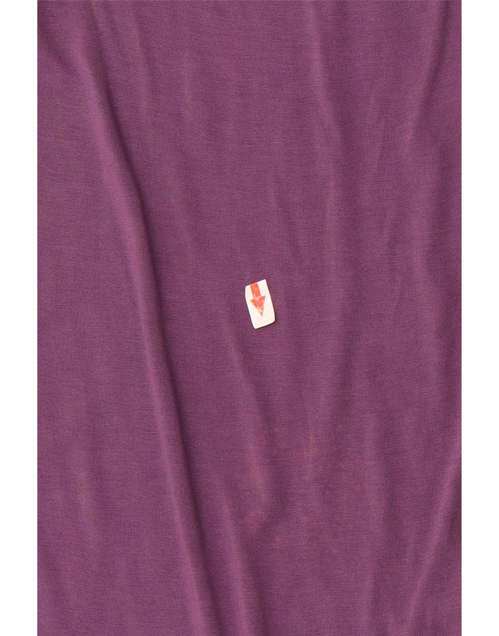 Max & Co. Womens Sleeveless A-Line Dress UK 14 Medium Purple Viscose