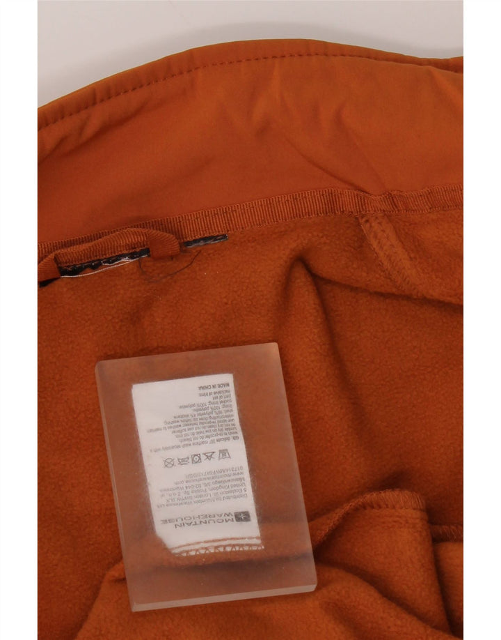 Mountain Warehouse Mens Tracksuit Top Jacket Large Orange Polyester
